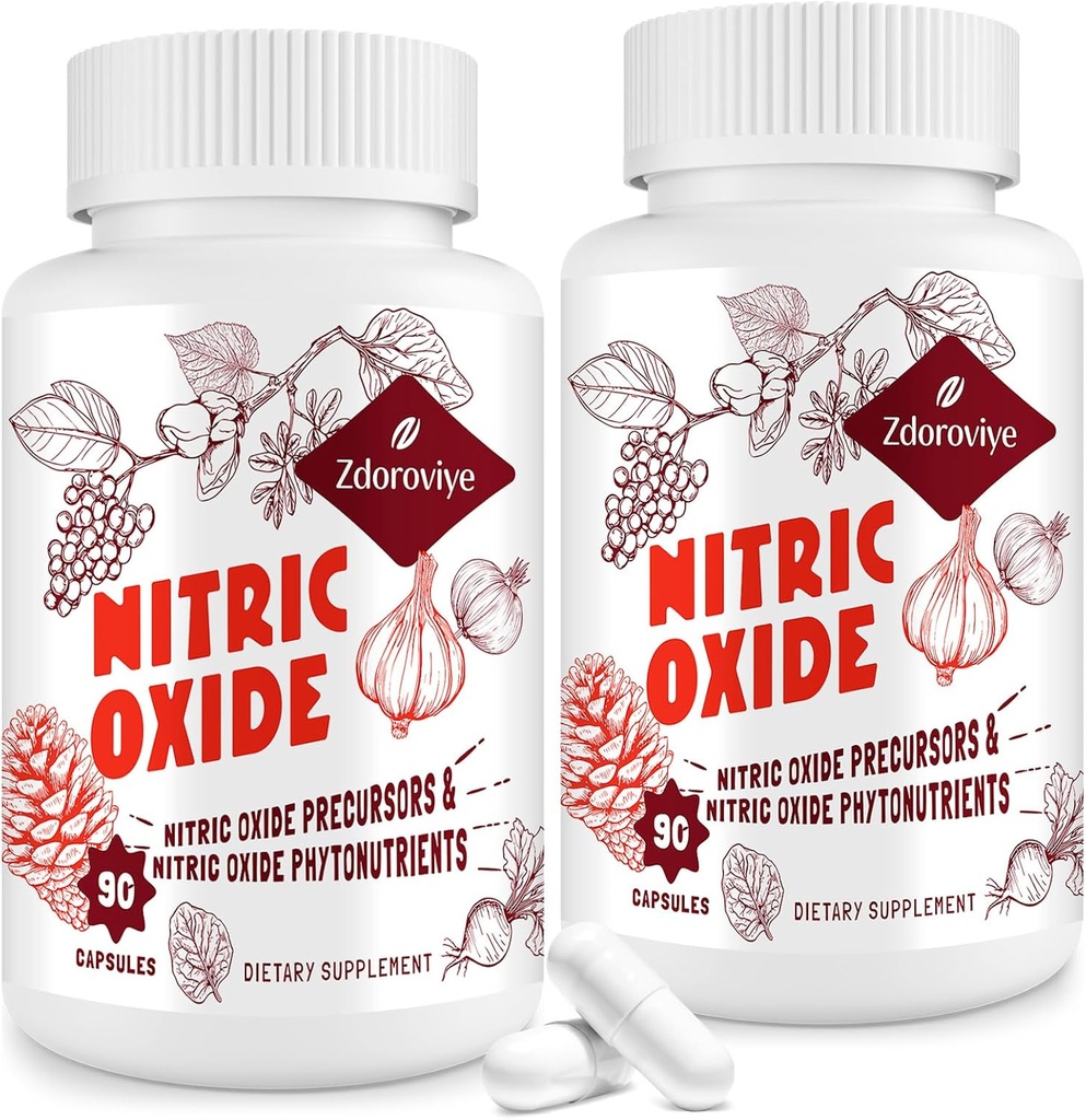 Nitric Oxid Supplement für Männer (2 Flaschen)
