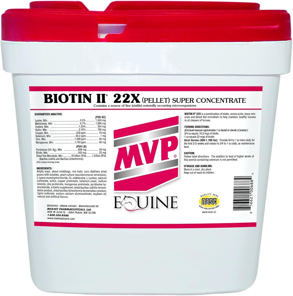 Biotina II 22X (35lb) Integratore per cavalli