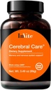 InVite Health Cerebral CareTM - Unterstützt Gehirngesundheit einschließlich Gedächtnis, Fokus, Aufmerksamkeit und Stimmung - Enthält Inositol, Acetyl-L-Carnitin, Cholin, Phosphatidylserin,Astaxanthin - 30 Servierungen (2-Pack)