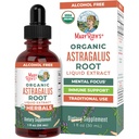 MaryRuth Organics Astragalus Root, Sugar-Free, USDA Organic, Astragalus Extrakt für Immununterstützung und Fokus, Kräuterflüssigkeit Tropfen, Non-GMO, Vegan, 1 Fl Oz