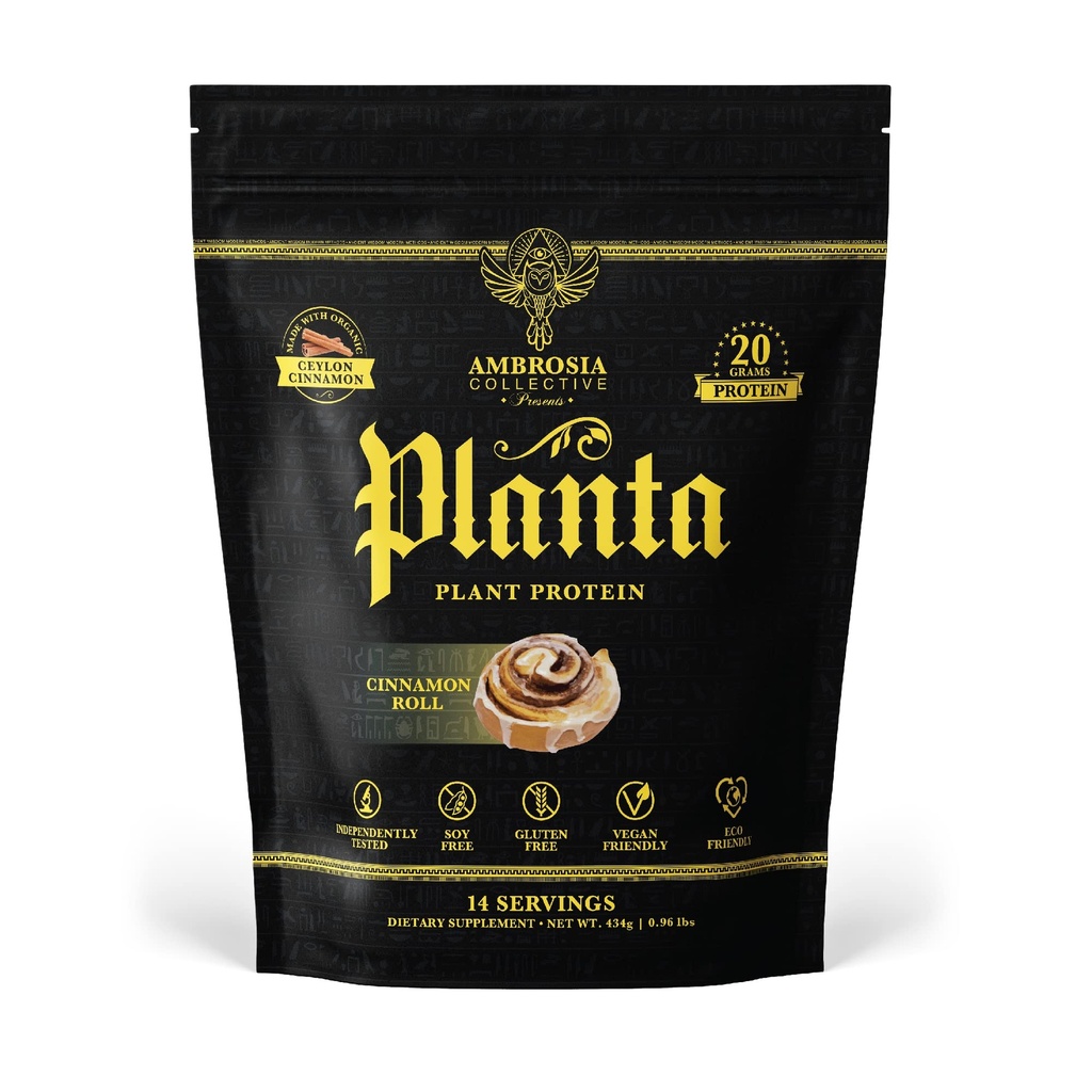 Ambrosia Planta - Protéines végétales premium : Vegan & Keto Friendly.
