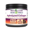 Collage idrolizzato con acido ialuronico e multivitaminico Supplemento | 30 Serve Polvere | 660 Grammi | Cioccolato Gusto
