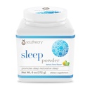 Youtheory Sleep Nighttime Powder - Sleep Support Supplement for Calm & Relaxation* - Enthält Melatonin, Magnesium, L-Theanin & L-Glycine - Dairy, Soy & Gluten Free - 6 Unze