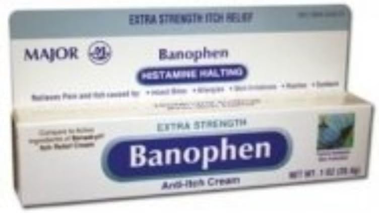 Itch Relief Banophen 2% / 0.1% Creme 30 Gramm