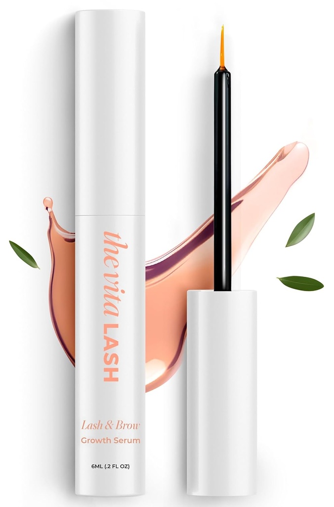 Wimpern & Brow Enhancing Serum | Advanced Lash Growth Serum for Fuller, Longer Wimpern & Thicker Brows | Vegan, Hydrating Lash Serum, 6 ml - 2 fl oz