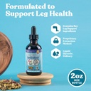 Restavin - Supplemento avanzato di sostegno della gamba - Consegna liquida per un migliore assorbimento - Vitamina C, Ferro da stiro, Valerian, Turmerico, Magnesio & More!