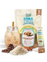Hydration + Energy Electrolyte Drink Mix – Kaffee Horchata Agua Fresca Flavor | Zuckerfreies Pulver mit Koffein, L-Theanin, Kokoswasser & Minerals | 15 Single-Serve Stick Packs