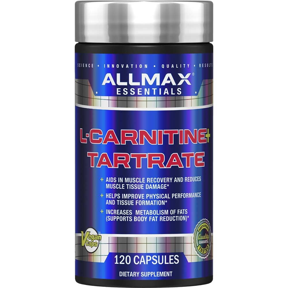ALLMAX Nutrition L-Carnitin + Tartrat, 120 Kapseln