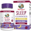 Melatonina 5mg Sonno Gummy di MARYRUTH con L-Theanine | Lemon Balm | Vitamina B6 | Rilassamento senza zucchero | Vegan | Non OGM | Gluten Free | 60 Count