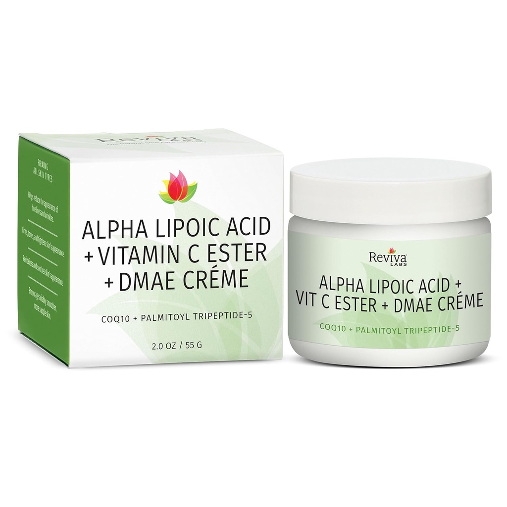 Reviva Labs Alpha Liponsäure Vitamin C Ester und DMAE Creme -- 2 oz