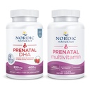 Nordic Naturals Prenatal Starter Pack - Prenatal DHA and Prenatal Multivitamin Tablets