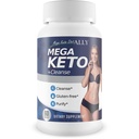 Mega Keto Diet + Cleanse - Hilfe Reduzieren Gut Bloat - Blast Out Carbs zur Unterstützung von Ketosis Cleanse - Verdauungsreiniger Ketogene Unterstützung - Körperreinigung & Leberreinigung - Hilfe Unterstützung Gesamtgesundheit