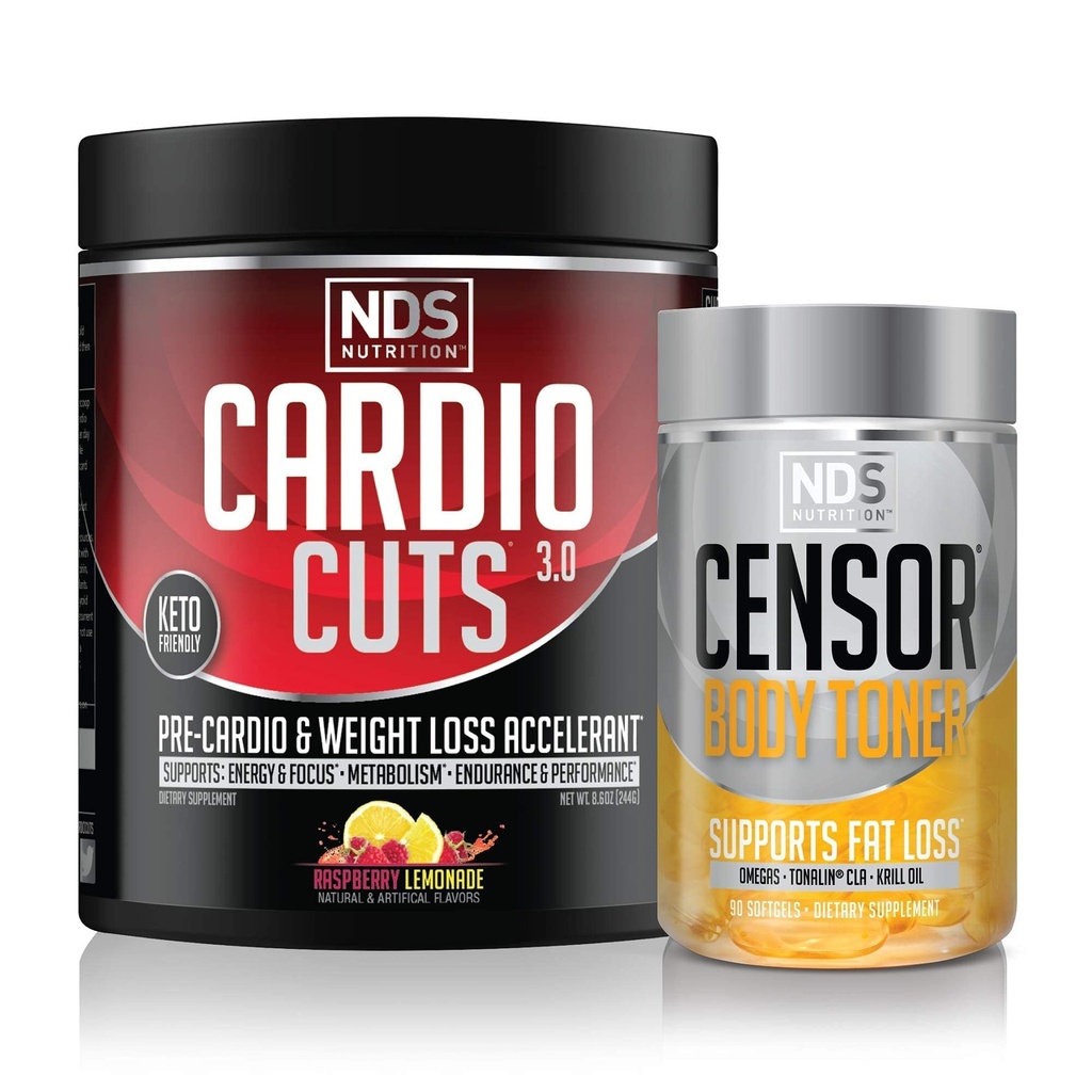 NDS Nutrition 4.0 Razz Lemonade (40 Servierungen) & NDS Nutrition Censor (90 Softgels)