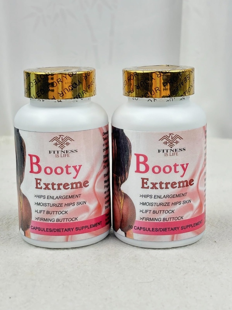 Booty Growth Capsules- BBL caps -Brazilian Butt Builder per le donne -Bigger Buttocks in 90 giorni-Firm e Rounded Curvy Hipps capsule-Bubble Butt Enhancement caps-Herbal Natural Enhancement Buttocks