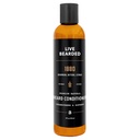 Live Bearded Beard Conditioner, 8 fl oz - Stärken und Weichen Gesichtshaar - Made in the USA - All-Natural Zutaten mit Biotin, Koffein | 1880 Duft - Bourbon, Bitters, Citrus