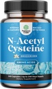 NAC Supplement N-Acetyl Cystein 600mg - Vegan hohe Absorption Nicht-Smelly NAC 600 mg Kapseln Glutathione Precursor für Leberreiniger Detox & Repair Plus Lung Gesundheit und Immunität Unterstützung (240ct)