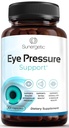 Sunergetic Premium Eye Pressure Support Supplement - Eye Pressure Supplement mit Safran, Lutein, Zeaxanthin, Bilberry & Pine Bark - Unterstützt Ocular Health & Overall Vision - 30 Count