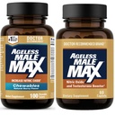 Male senza età Max Nitric Oxide Booster e Testosterone Booster per gli uomini