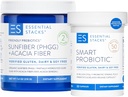 Essential Stacks Fuel Your Gut Bundle: Smart Probiotic (30 ct) + Prebiotici Amichevoli (7.4 oz)
