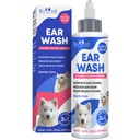 Cat & Dog Ear Cleaner Drops & Wash Solution - Hefe Otic Infection Treatment & Itchy Ohr Relief für Tier - Wachsentferner & Flush Remedy für Haustiere
