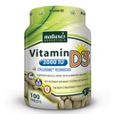 NATURE'S ESSENTIALS Vitamin D3 2000IU | Supporto immunitario | Advanced Cyclosome Liposomal Delivery | Non-GMO, Gluten Free, Vegetariano | 100 compresse