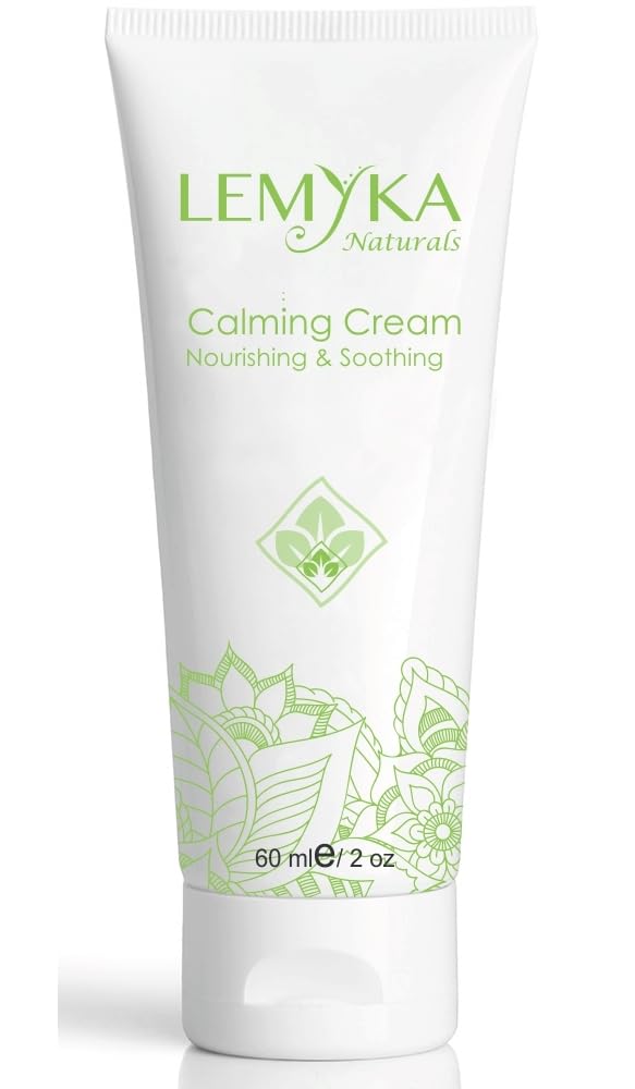 LEMYKA Natürliche Eczema-Creme mit Ceramiden, Itch und Redness Relief für Atopische Dermatitis, Psoriasis, Hives, Organische heilende Salbe Langlebiger Moisturizer, Paraben-frei, Duftfrei, 2oz