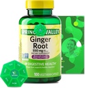 Ginger Root 550 mg, 100 Vegetarische Kapseln mit Bundle Exclusive Vitamine & Mineralstoffe - A bis Z - Bessere Ligth&Spring Guide