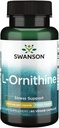 Swanson L-Ornithin Aminosäure 500 Milligramme 60 Veg Kapseln