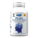 ANDREW LESSMAN PS 200 Phosphatidyl Serine 240 Capsules - Soutient la clarté mentale, l'humeur positive, la mémoire, la fonction cognitive. Essentiel pour la production et la libération de neurotransmetteurs. Aucun additif