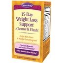Il supporto per la perdita di peso di 15 giorni della natura e il potenziamento dell'energia naturale - Cleanse & Flush Stimola la digestione, migliora l'eliminazione della tossina & Bloating ridotto con erbe e probiotici di guarigione - 60 compresse