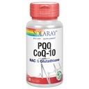 Solaray PQQ CoQ10, Supporto per la salute del cuore, 30ct