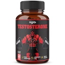 agobi Testosterone supplemento per gli uomini - 11 erbe - Ashwagandha, Tribulus, Ginseng & More - 60 capsule per 1 mese