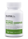 Alkalizing Super Greens al 100% biologico - Superfood w/Alfalfa, Barley & Wheat Grass, Matcha & Chlorella - Fonte naturale di Phytonutrients & Chlorophyll | Promuove il pH Body Balance & Detox | 90 Capsule