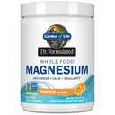 Garten des Lebens Dr. Formuliertes Ganzes Lebensmittel Magnesium 197.4g Pulver - Orange, Chelat, Non-GMO, Vegan, Kosher, Gluten & Zucker Kostenlose Ergänzung mit Probiotika - Beste für Anti-Stress, Beruhigung & Regelmäßigkeit