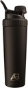 AeroBottle Cryo Shaker Cup, Insulated Edelstahl Wasserflasche und Protein Shaker, Mischt Protein und Pre Workout mit turbulent Mischtechnologie, keine Mischkugel oder Wisk, 26oz, Schwarze Eis