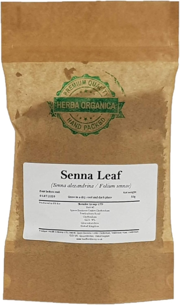 Herba Organica Senna Leaf - Senna Alexandrina L - Kräutertee (50g)