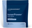 Miglioramento della vita InnerPower con Stevia |Aminoacidi, B Vitamine, Choline, Folate, Minerali e Altro | 30 Serve