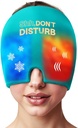 Migraine Relief Cold Cap – Wiederverwendbare Gel Ice Pack Kopf Wrap für Kopfschmerzen, Puffy Eyes, Sinus Pressure, Hangover – 360° Compression Migraine Hat für Damen und Herren – Cooling Cap für Spannung & Stress Relief