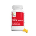 Terry Naturally Healthy Feet & Nerves - Integratore a base di erbe con Vitamina Bioattiva B12 - Integratore di Assistenza Sanitaria Circulation & Nerve - Capsule Vegan con Boswellia Serrata - 60 Capsule
