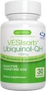Igennus Advanced VESIsorb Ubiquinol 100mg 30 Softgels, 600% Biodisponibilità, Coenzima Q10 ad azione rapida per l'energia e il cuore, Alimentazione 1-mese