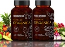 Integratori di frutta e verdura | Integratori energetici di alimenti integrali con 36 Frutta & Verdura Miscela Superfood | Vitamine e minerali essenziali | 90 Frutta & 90 Capsule vegetali