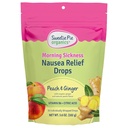Sweetie Pie Organics Gravidanza Nausea Relief Drops, Soothe First Trimester Morning Sickness, Peach & Ginger Flavor, 30 Count