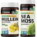 BIO KRAUTER Mullein 60 Gummis & Sea Moss 90 Gummis