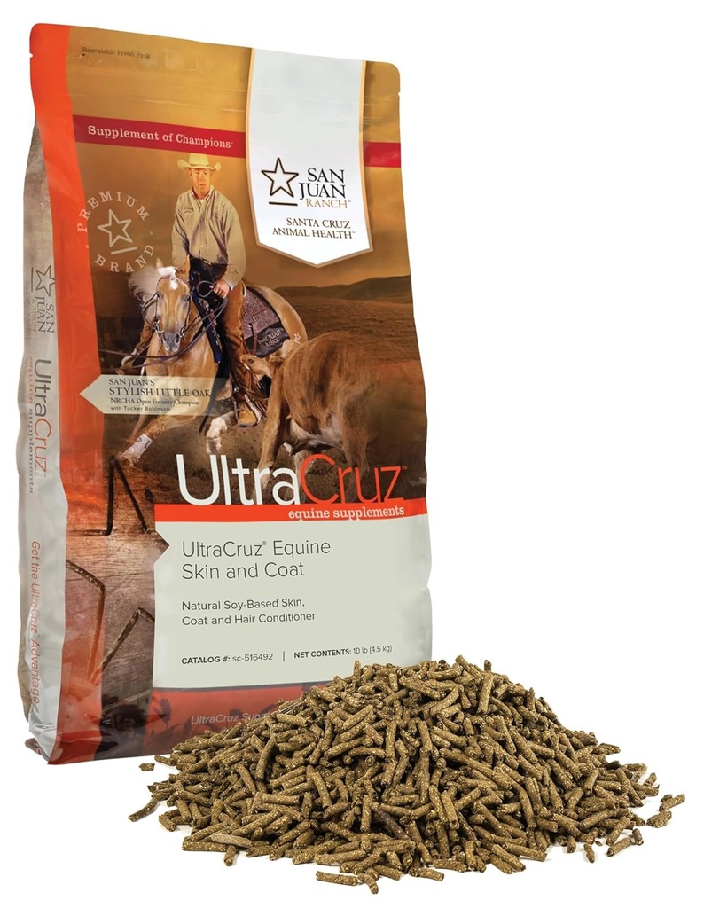 UltraCruz® Peau équine et pellet de manteau, 10 lb