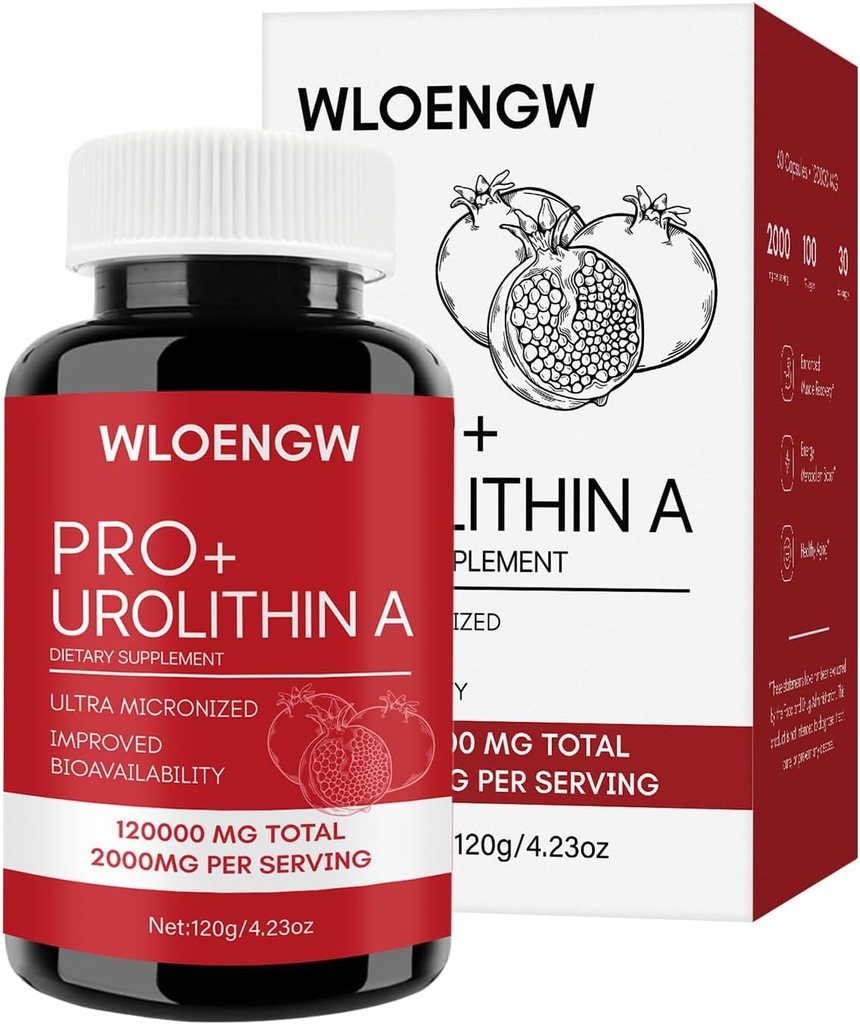 Neu Urolithin A Supplement 60 Count, 2000MG - 1 Flasche