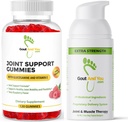 Joint Support Gummies and Extra Strength Joint Discomfort Topical Relief Cream