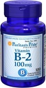 Puritans Pride Vitamina B-2 100 Mg compresse, 100 Conte