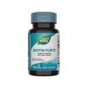 Nature's Way Biotin Forte, unterstützt gesundes Haar und Haut*, Energie und Nervenfunktion*, 60 Tabletten