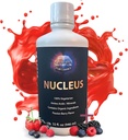 Nucleus Liquid Vitamins - Multivitamin Nutrition Drink for Men and Women, Sugar and Gluten Free, Vegetariano Multivitamin Supplement, Nessun aroma artificiale o dolcificanti - 32 oz (Passion Berry Flavor)
