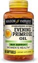 Mason Natürliche, Abend Primrose Öl Frau Gesundheit Softgels - 60 Ea